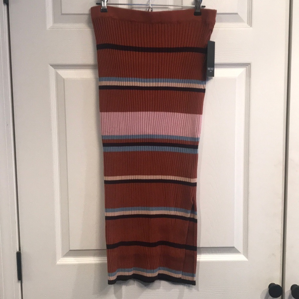 Nine West Jeans brand size L maxi skirt- NWT